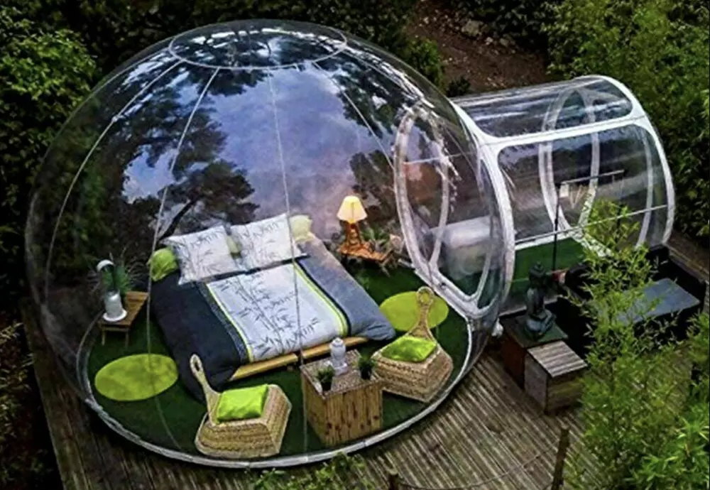 clear inflatable bubble tent for sale