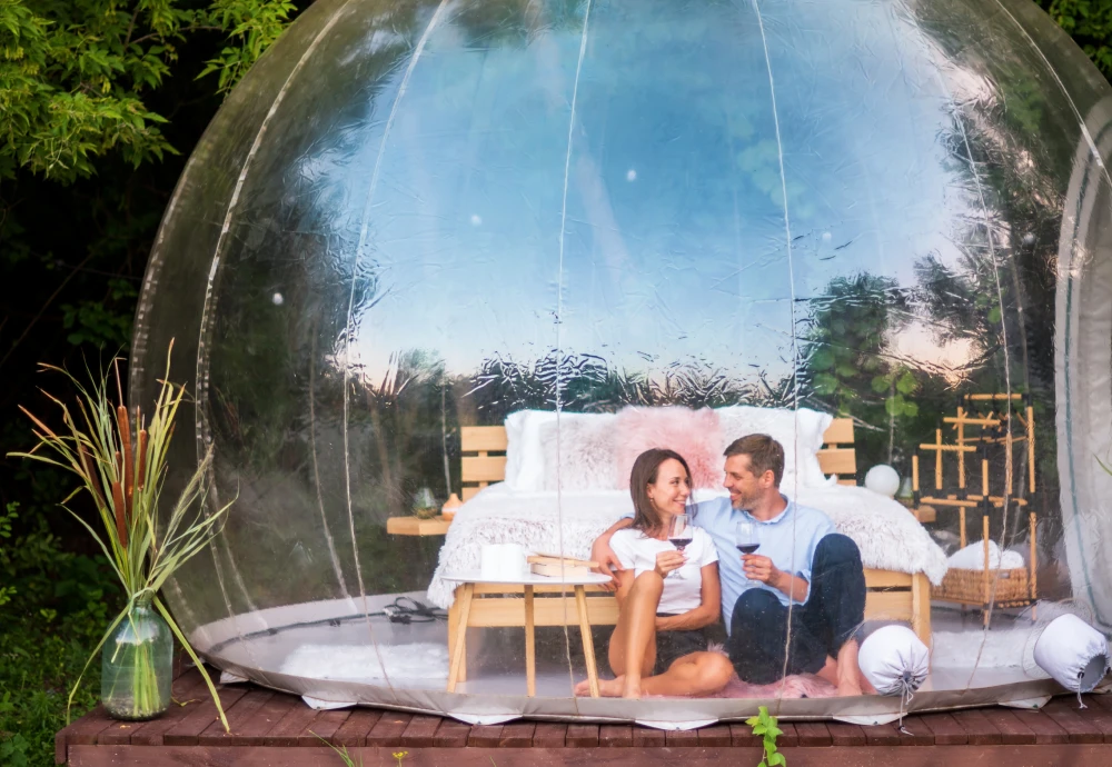 clear tent bubble