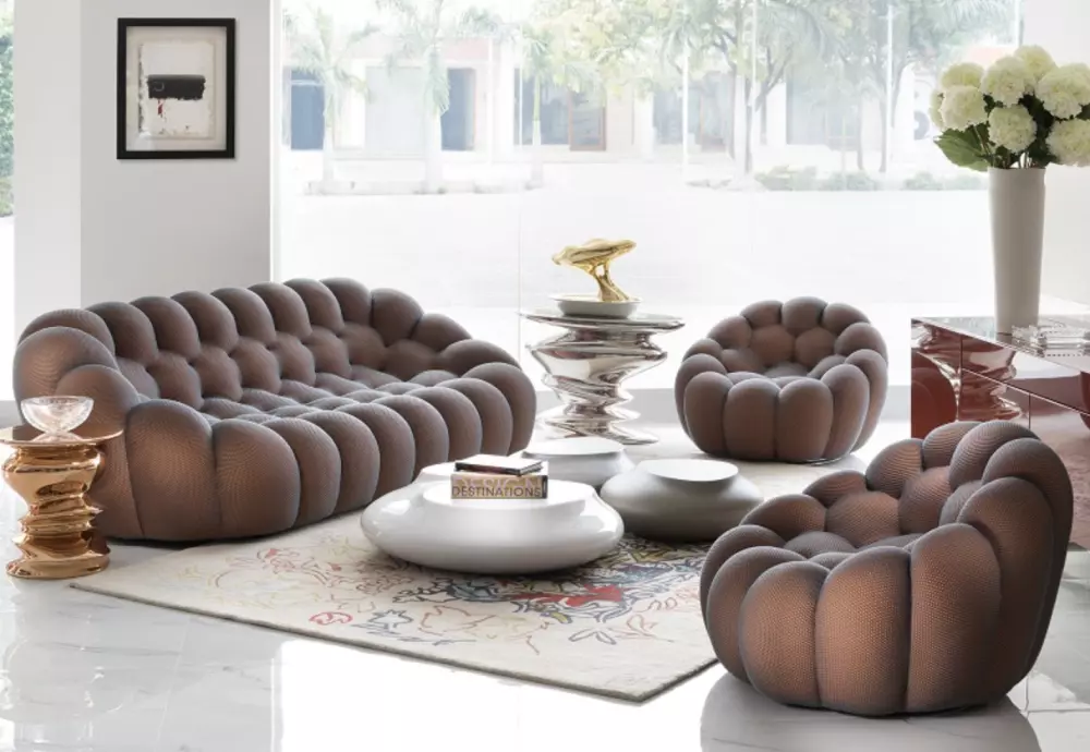 art deco cloud sofa